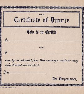Divorce Certificate Maker